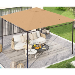 Acoperis pentru pavilion de gradina Outsunny 84C-141BG 298x295 (Beige) Thumb