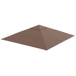 Acoperis pentru pavilion de gradina Outsunny 84C-141CF 3x3 (Brown)