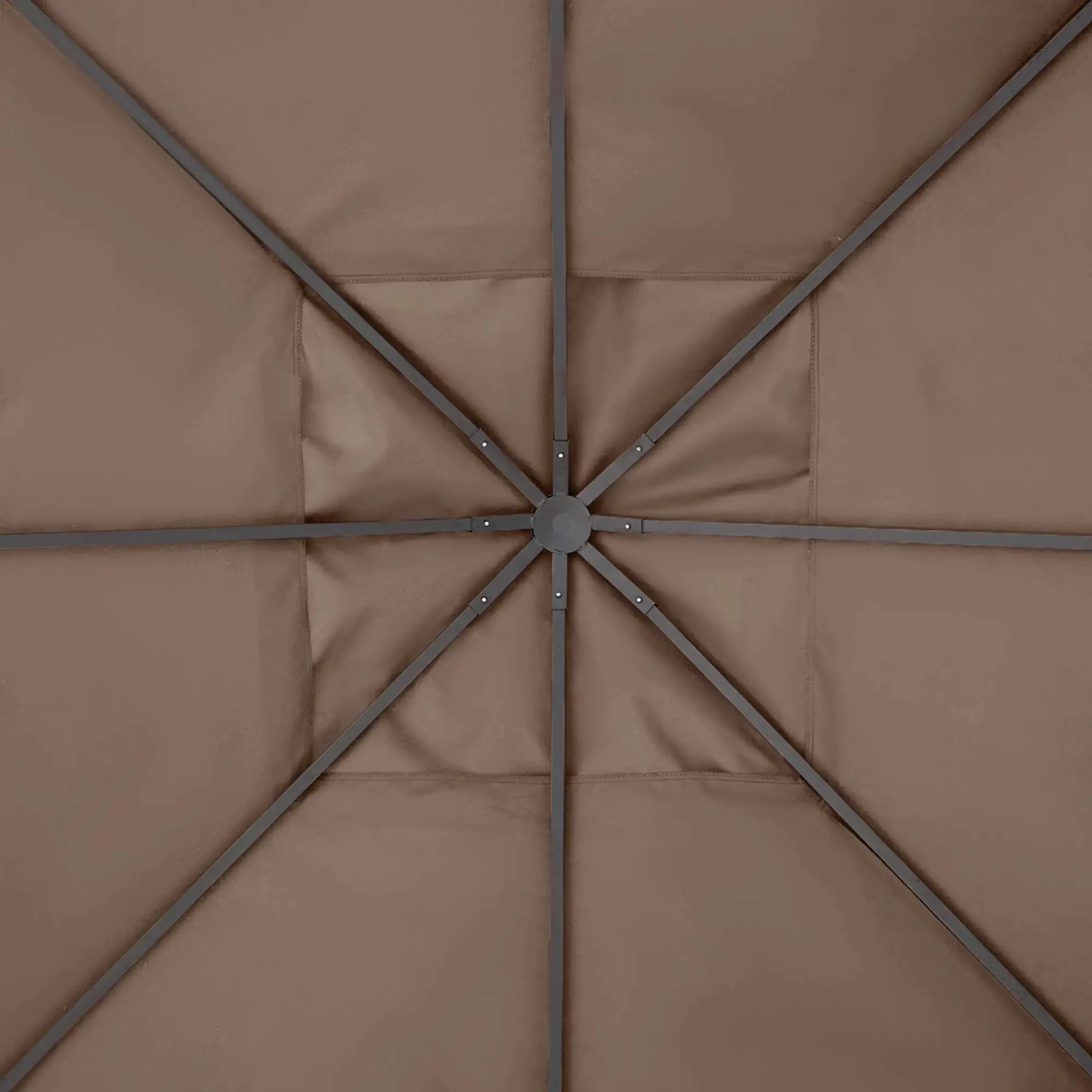 Acoperis pentru pavilion de gradina Outsunny 84C-141CF 3x3 (Brown) - 4