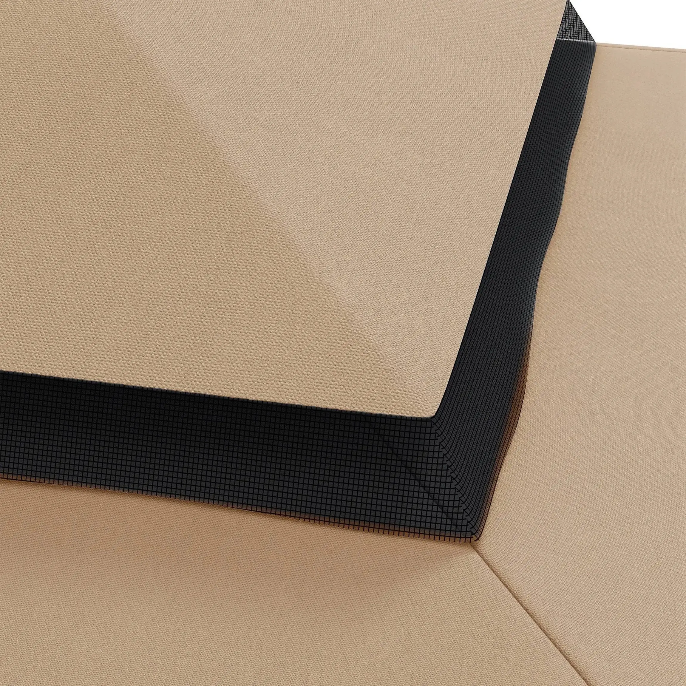 Acoperis pentru pavilion de gradina Outsunny 84C-357V00KK 3x3 (Khaki) - 3