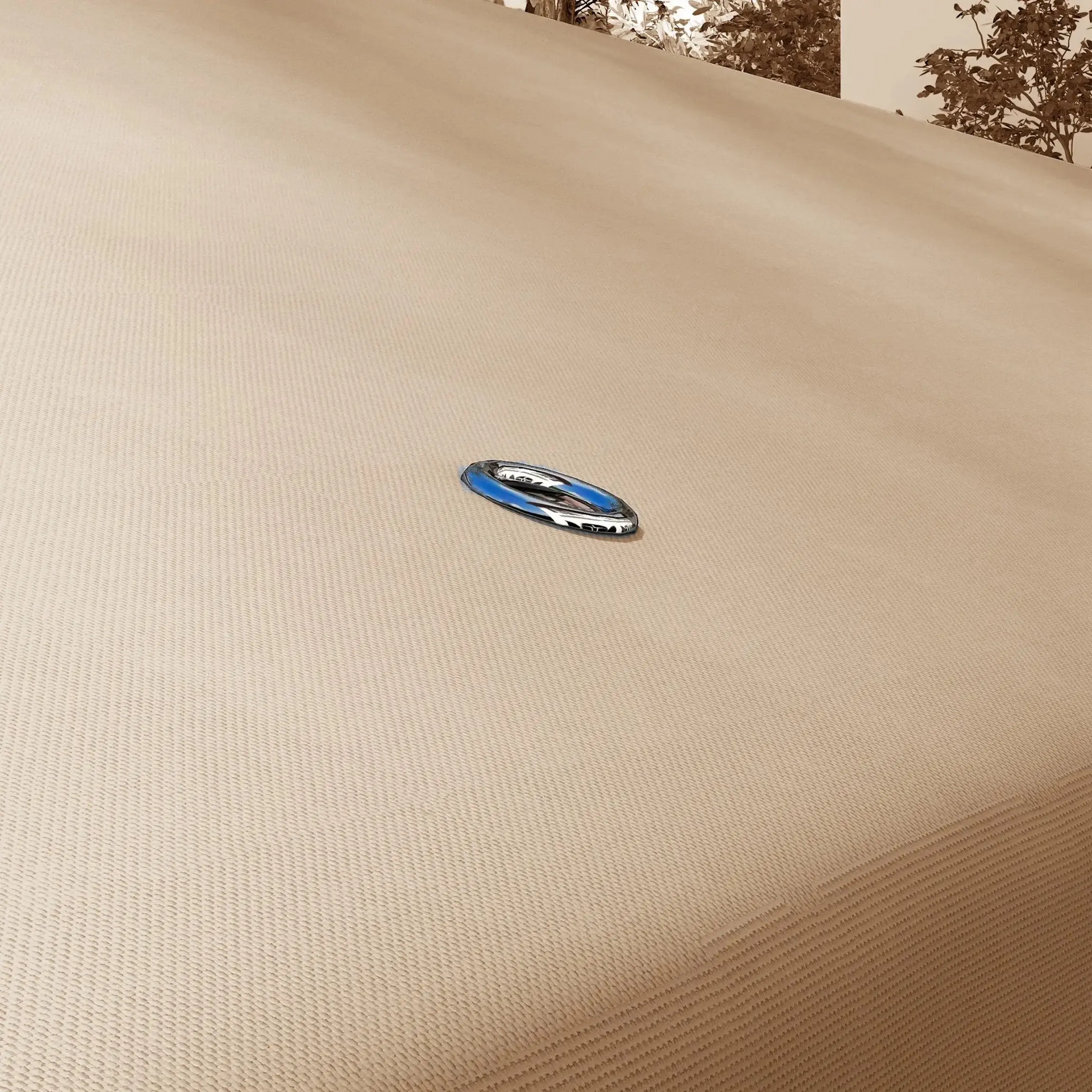 Acoperis pentru pavilion de gradina Outsunny 84C-357V00KK 3x3 (Khaki) - 4