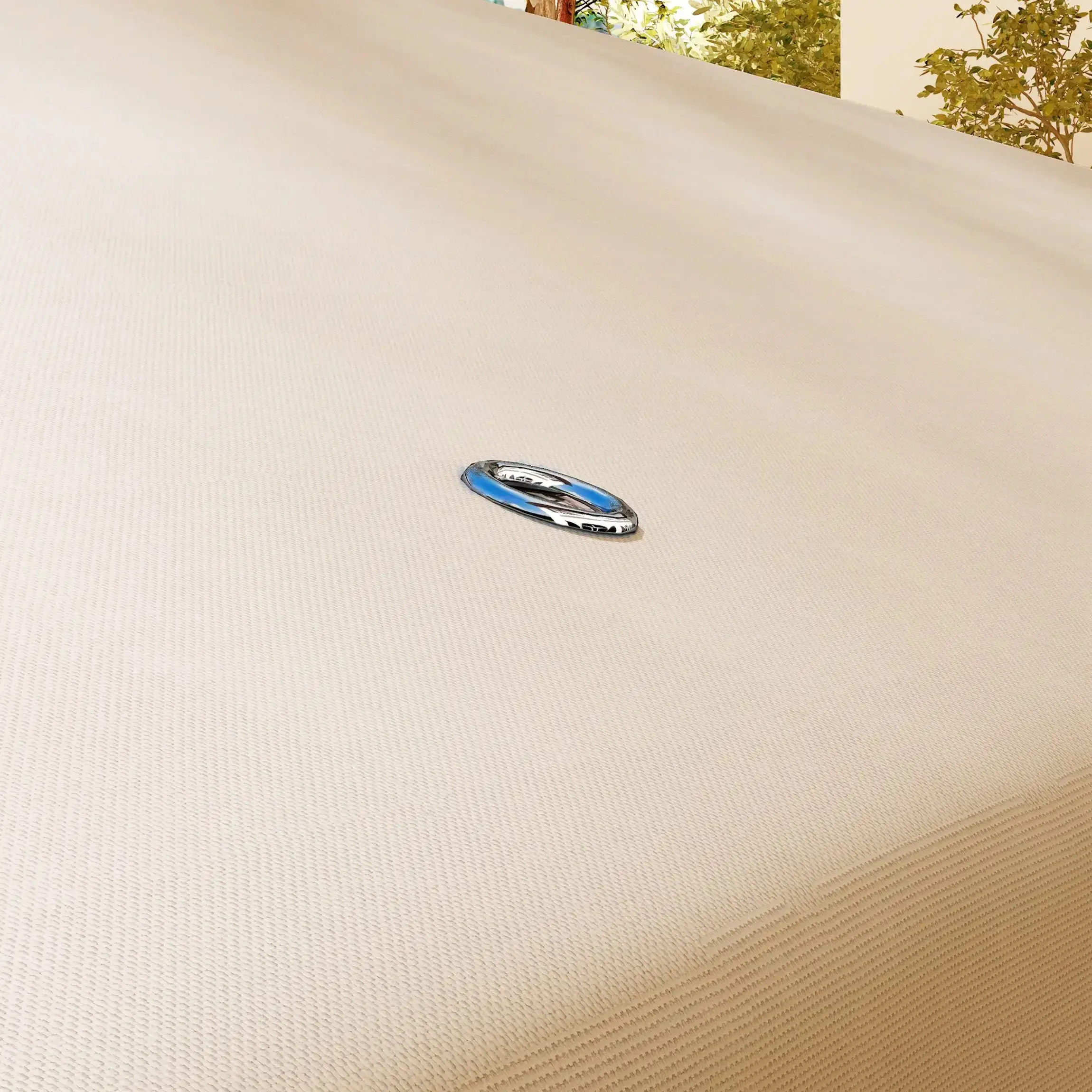 Acoperis pentru pavilion de gradina Outsunny 84C-357V01CW 4x3 (White-Cream) - 3