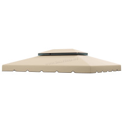 Acoperis pentru pavilion de gradina Outsunny 84C-357V01CW 4x3 (White-Cream)