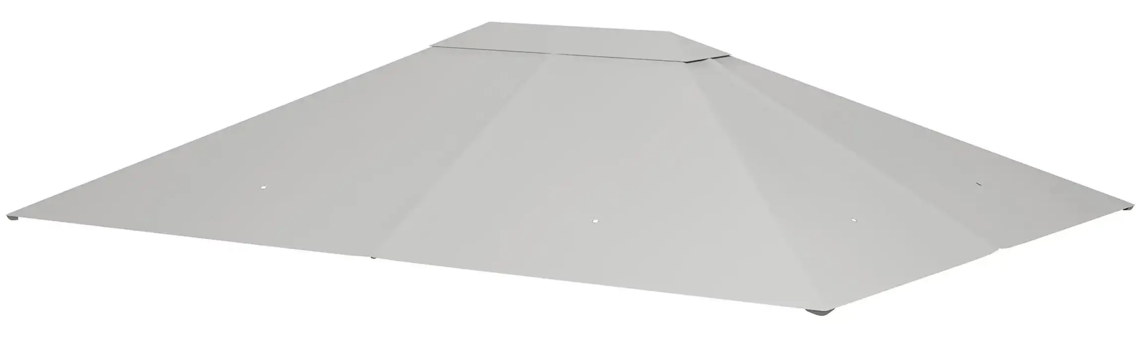 Acoperis pentru pavilion de gradina Outsunny 84C-487V00LG 4x3 (Light Grey) - 2