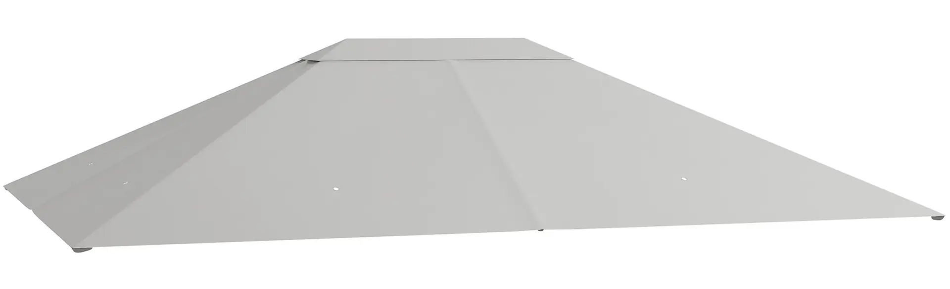 Acoperis pentru pavilion de gradina Outsunny 84C-487V00LG 4x3 (Light Grey)