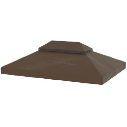 Крыша для для садового павильона Outsunny 84C-535V00CF 4x3 (Brown)