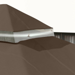 Крыша для для садового павильона Outsunny 84C-535V00CF 4x3 (Brown) Thumb