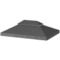 Acoperis pentru pavilion de gradina Outsunny 84C-535V00CG 3x4 (Dark Grey)