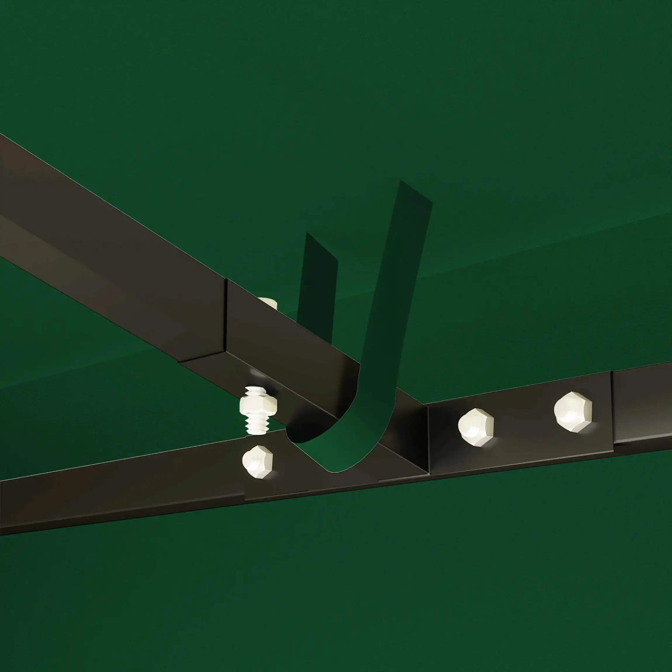 Крыша для для садового павильона Outsunny 84C-536V00GN 3x3 (Green) - 3