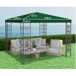 Крыша для для садового павильона Outsunny 84C-536V00GN 3x3 (Green) Thumb