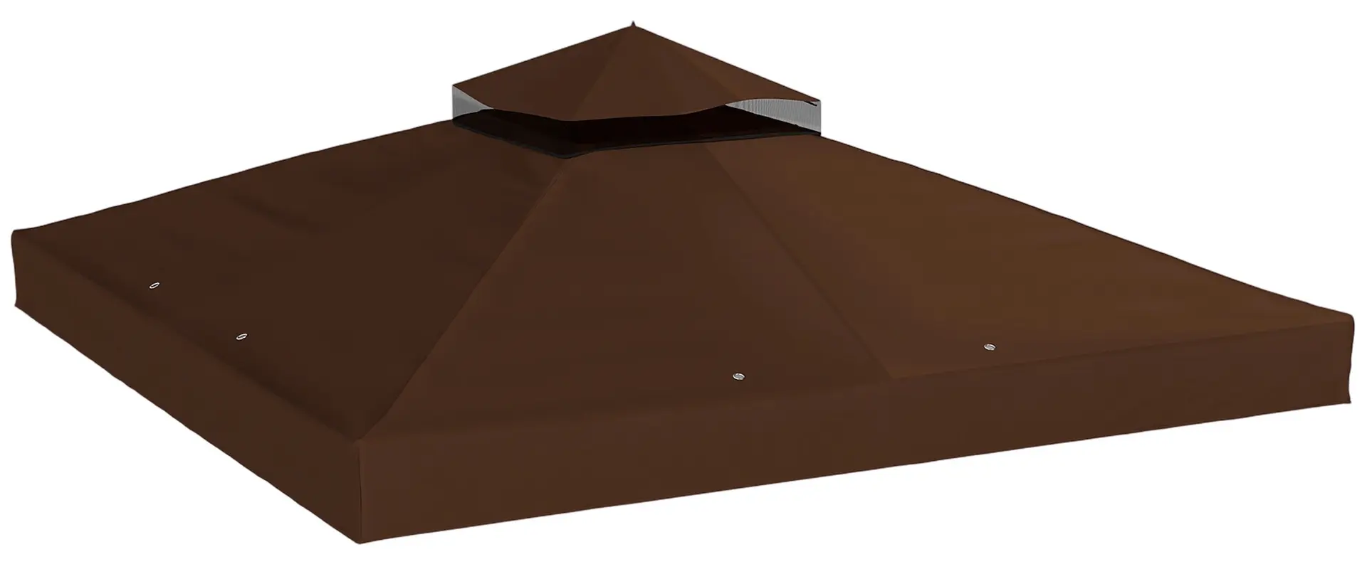 Acoperis pentru pavilion de gradina Outsunny 84C-542V00CF 3x3 (Brown)