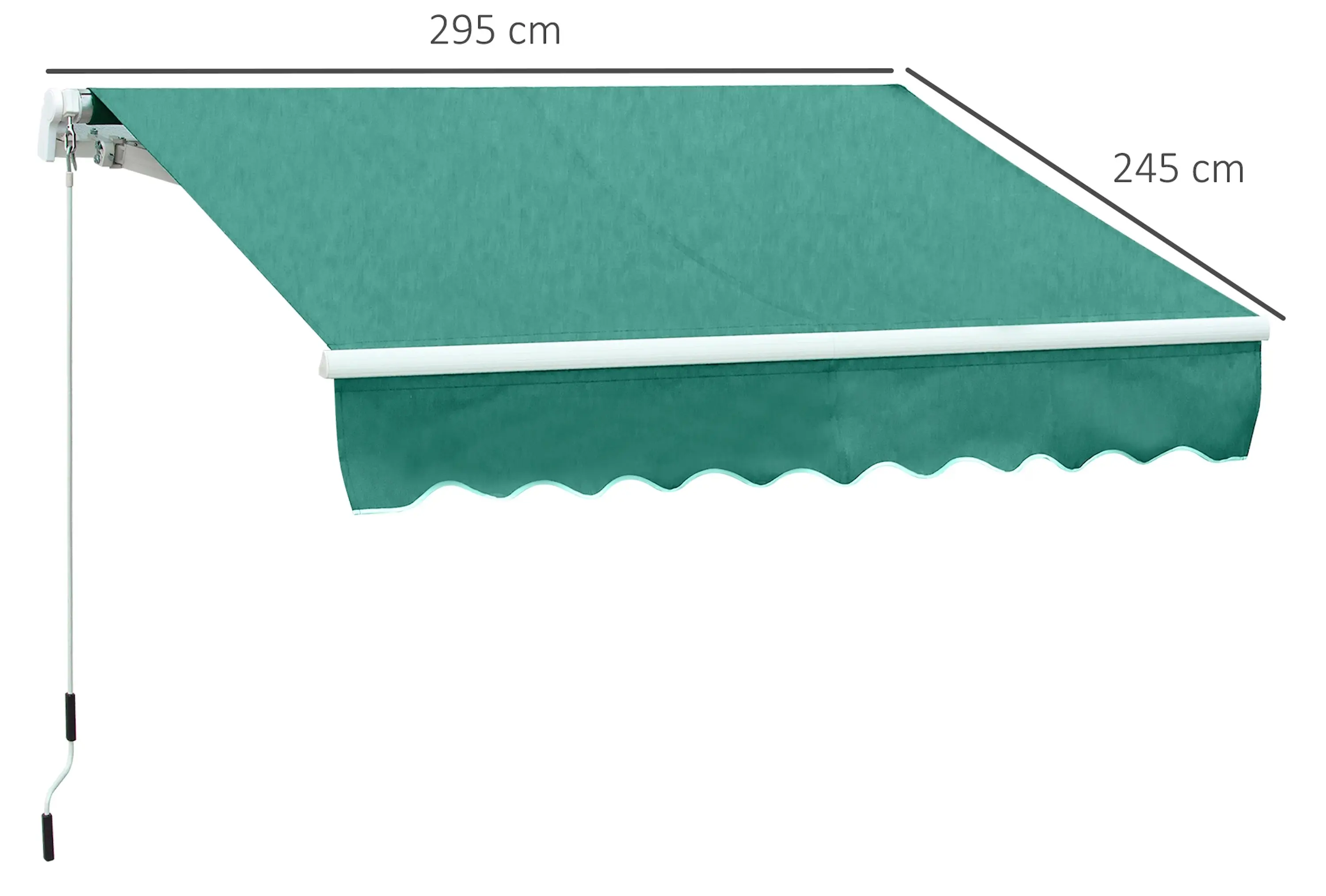 Copertina Outsunny 840-150GN (Green) - 5