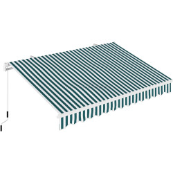Маркиза Outsunny 840-151YG (White/Green)