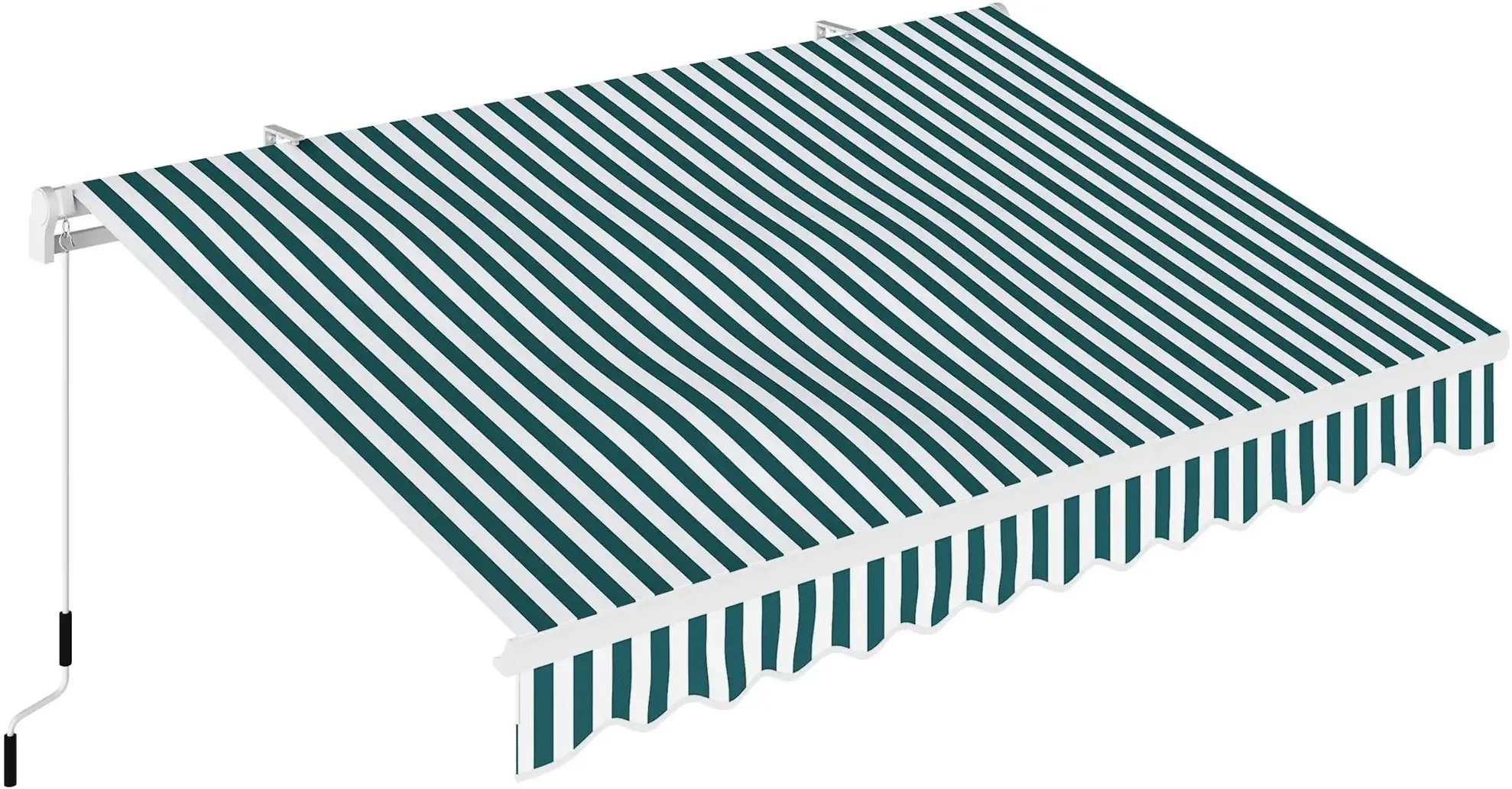 Copertina Outsunny 840-151YG (White/Green)