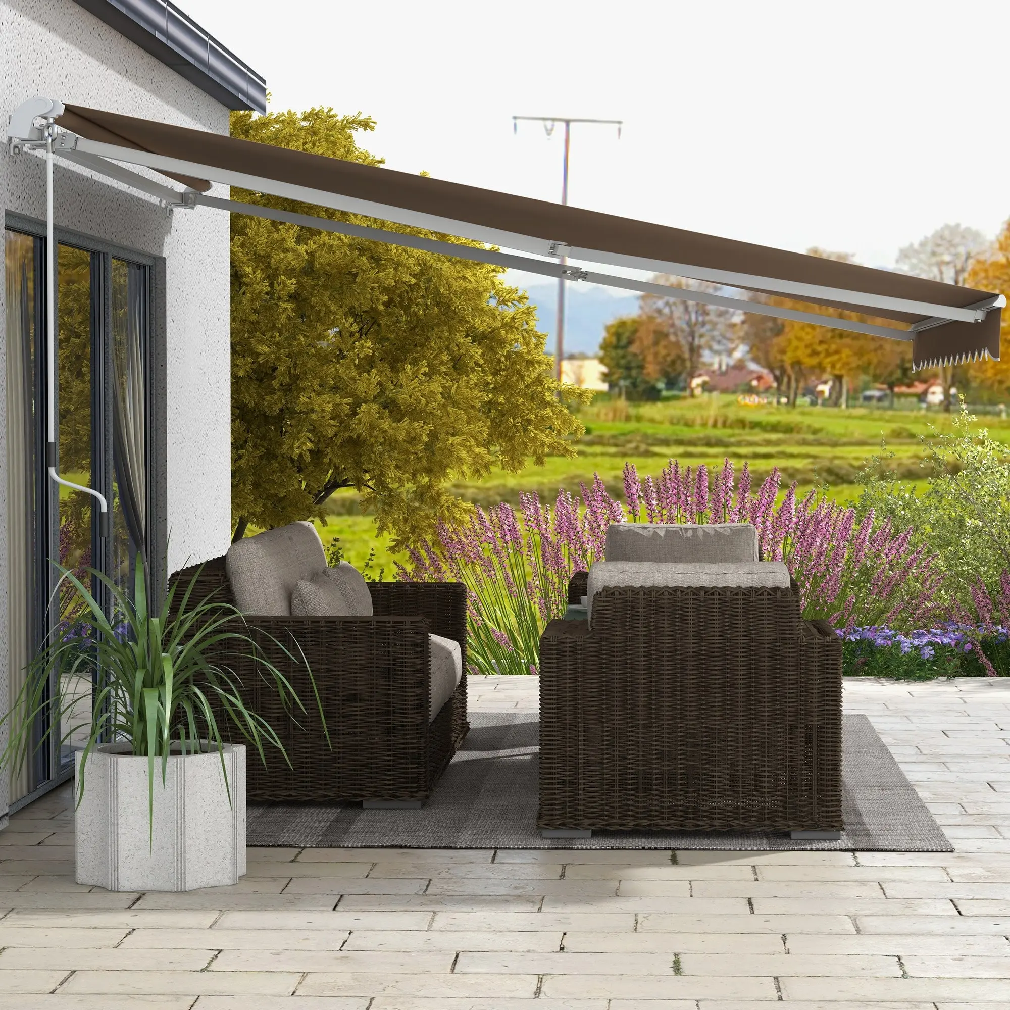 Copertina Outsunny 840-174V00BN (Brown) - 4