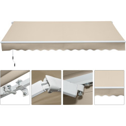 Copertina Outsunny 840-175V00CW (Cream) Thumb