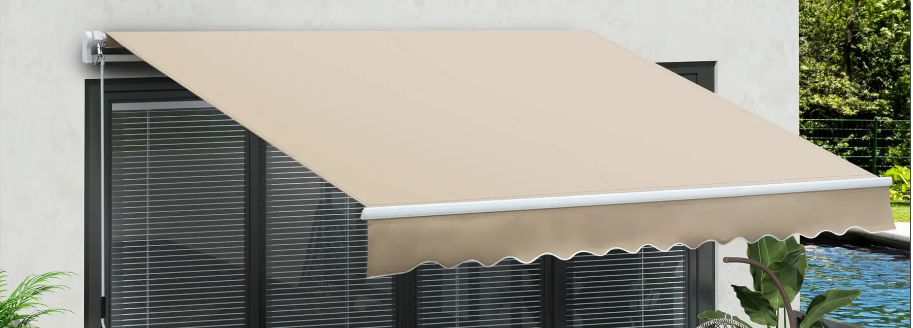 Copertina Outsunny 840-175V00CW (Cream) - 8