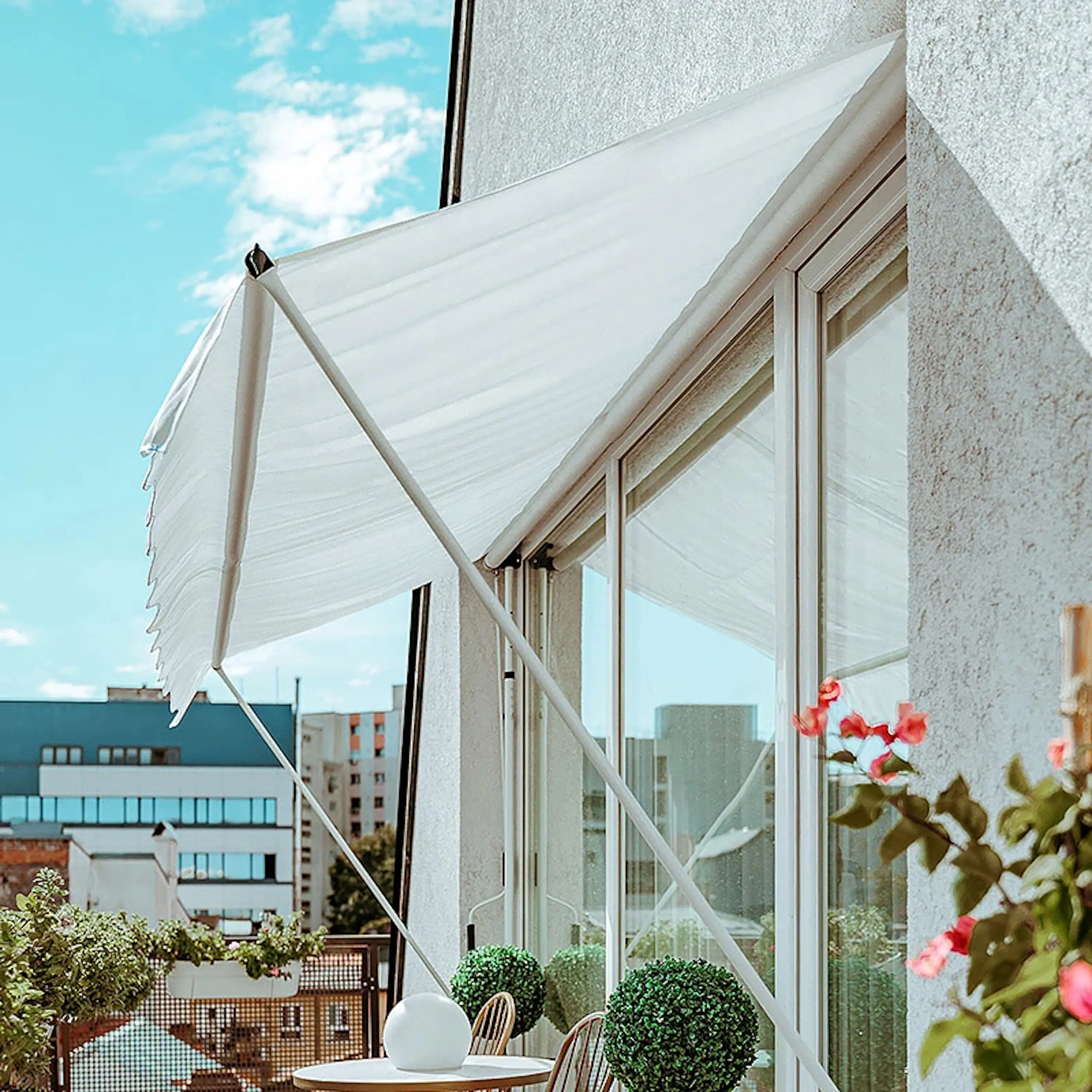 Copertina Outsunny 840-183WT (White) - 4