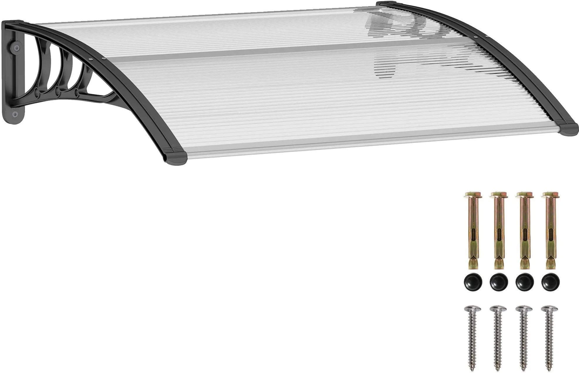 Маркиза Outsunny B70-011V01WT (Black/Transpatent) - 2