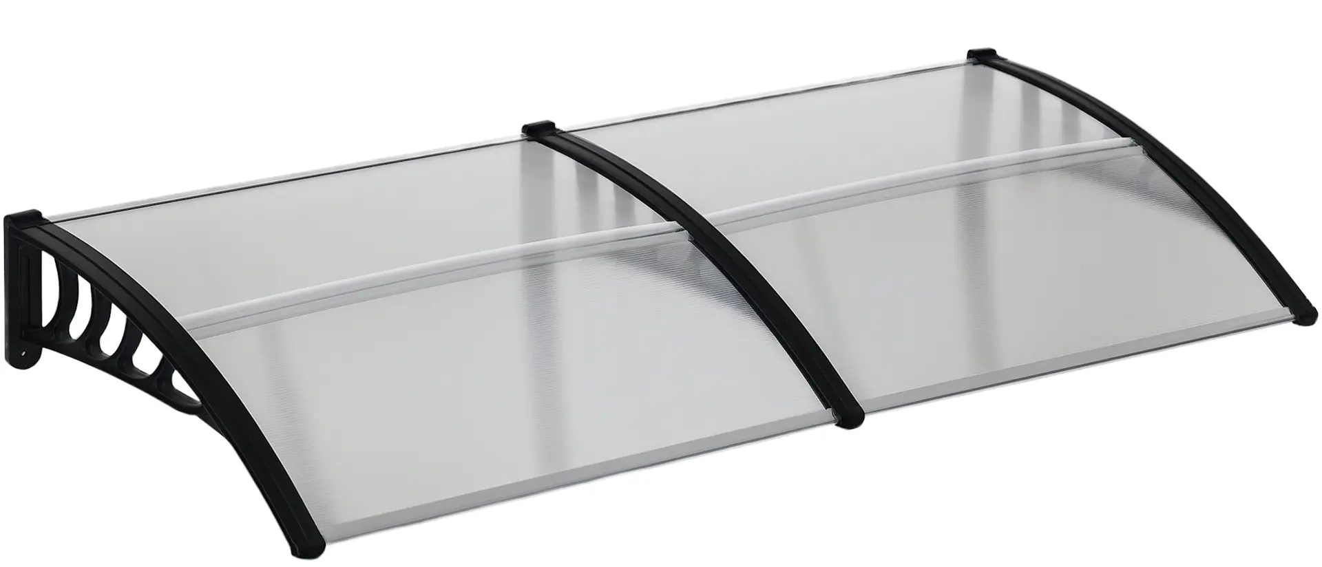 Copertina Outsunny B70-058V02CR (Transparent/Black)