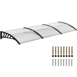 Copertina Outsunny B70-058V03CR (Transparent/Black) Thumb