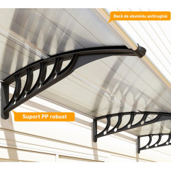 Copertina Outsunny B70-058V03CR (Transparent/Black) Thumb