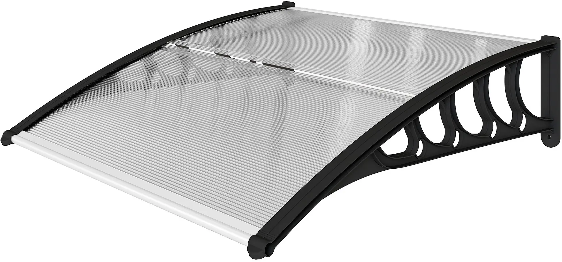 Copertina Outsunny B70-059V01TP (Black/Transpatent)