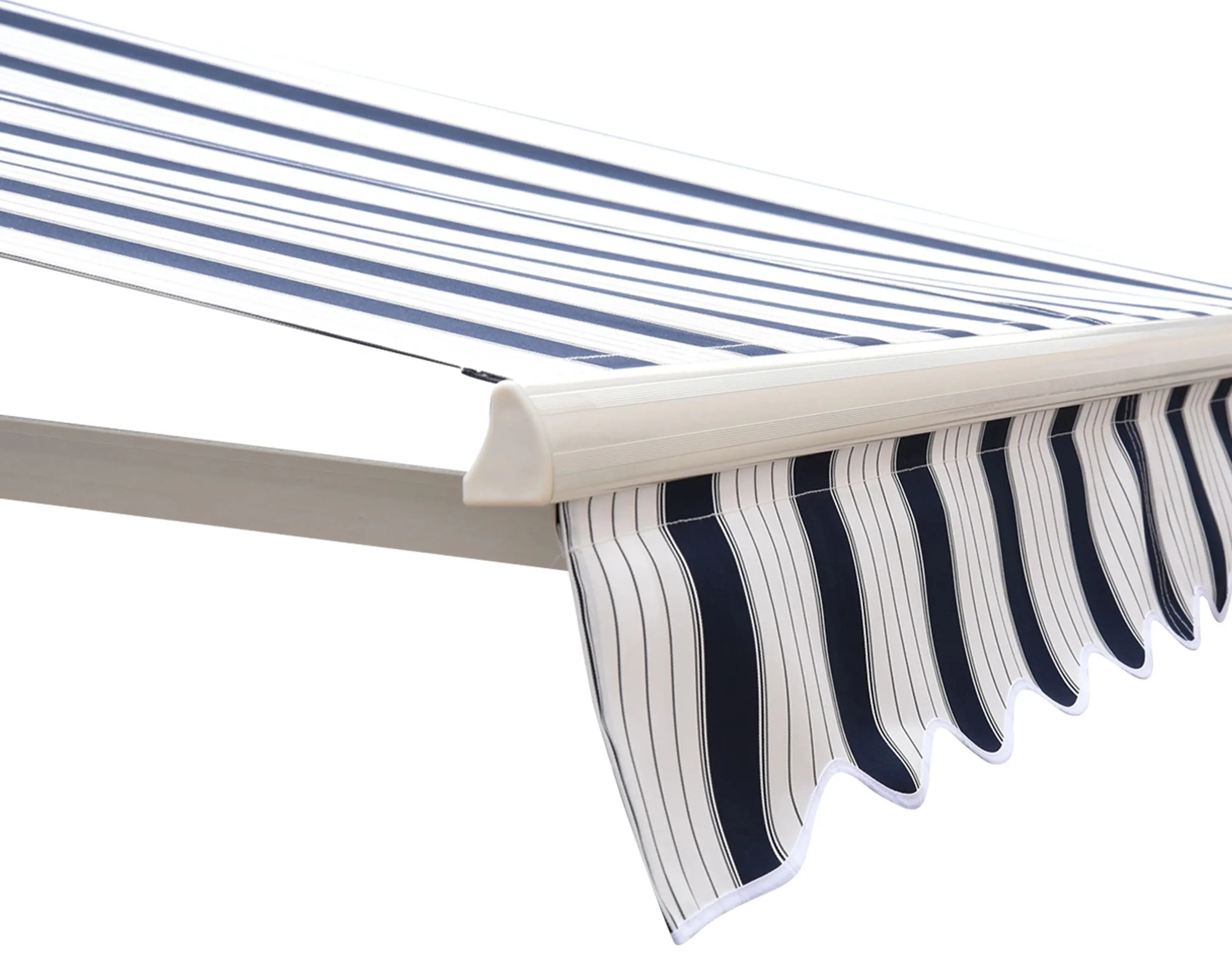 Copertina retractabila Outsunny 100110-005BW (Blue/White) - 2