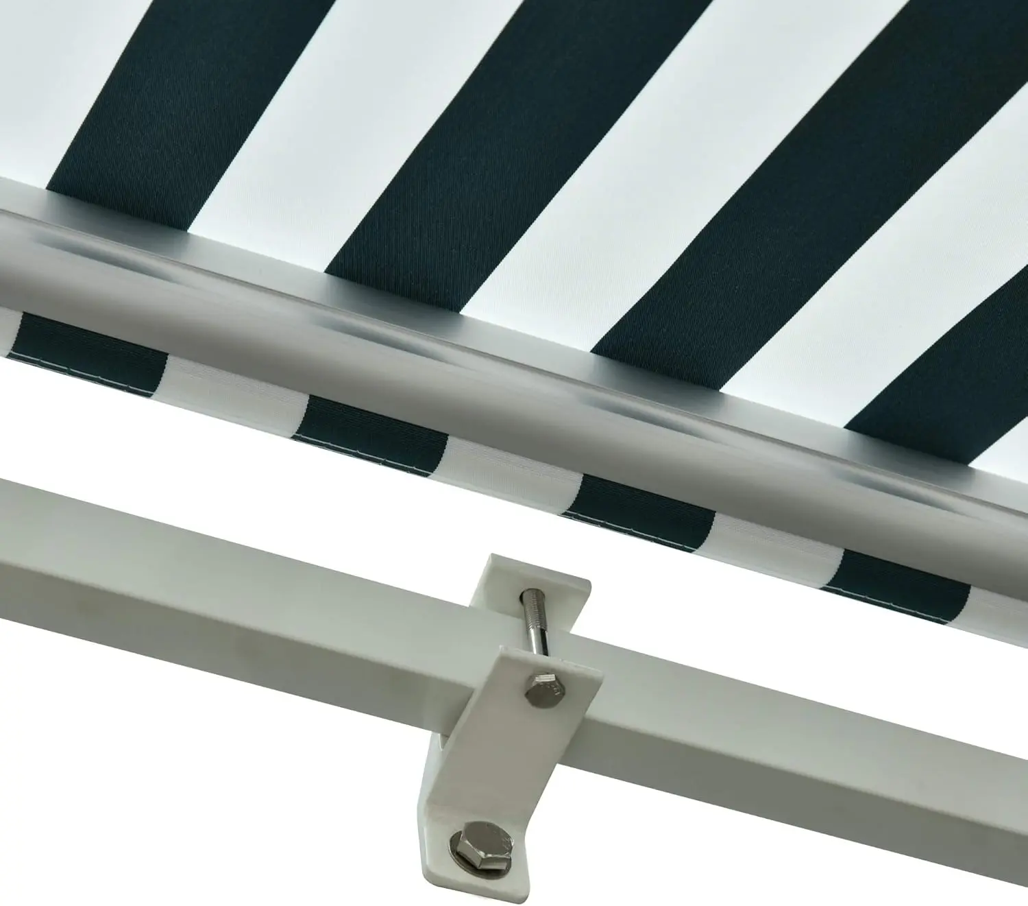 Маркиза выдвижная Outsunny 100110-007GW (Green/White) - 3