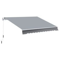 Copertina retractabila Outsunny 840-150GY (Grey)