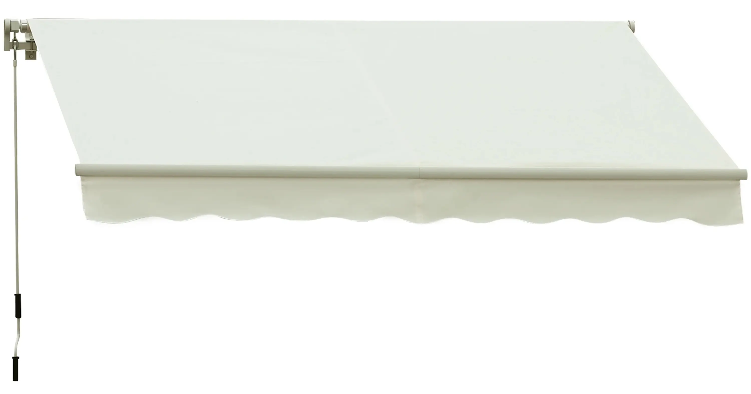 Copertina retractabila Outsunny 840-150WT (White) - 2