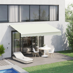 Copertina retractabila Outsunny 840-150WT (White) Thumb