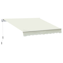Copertina retractabila Outsunny 840-150WT (White)