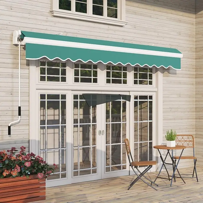 Copertina retractabila Outsunny 840-151GN (Green) - 4