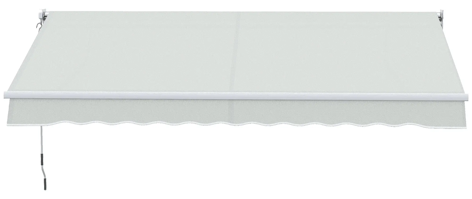 Copertina retractabila Outsunny 840-239V01CW (Cream White) - 2