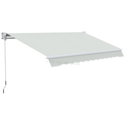 Copertina retractabila Outsunny 840-239V01CW (Cream White)