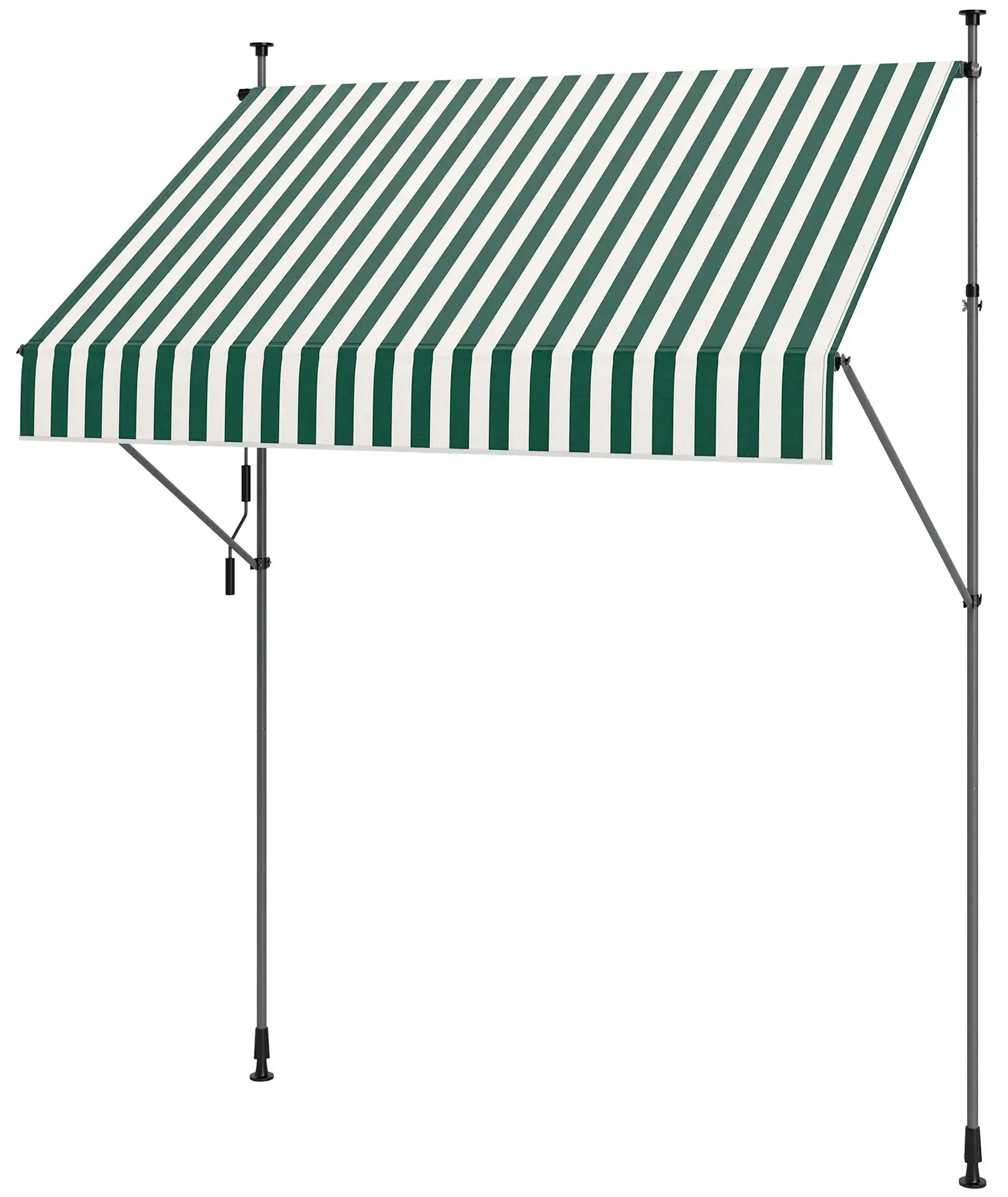 Copertina retractabila Outsunny 840-273V00GN (Green/White) - 2