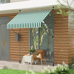 Copertina retractabila Outsunny 840-273V00GN (Green/White) Thumb