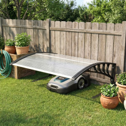 Навес для робота-газонокосилки Outsunny 84J-265V00WT (Black/White)