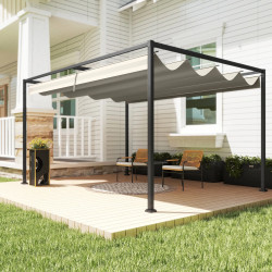 Pergola Outsunny 84C-175V00CW 3x2 (Cream/Grey) Thumb