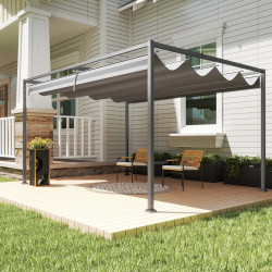 Pergola Outsunny 84C-175V01 4x3 (Dark Grey) Thumb