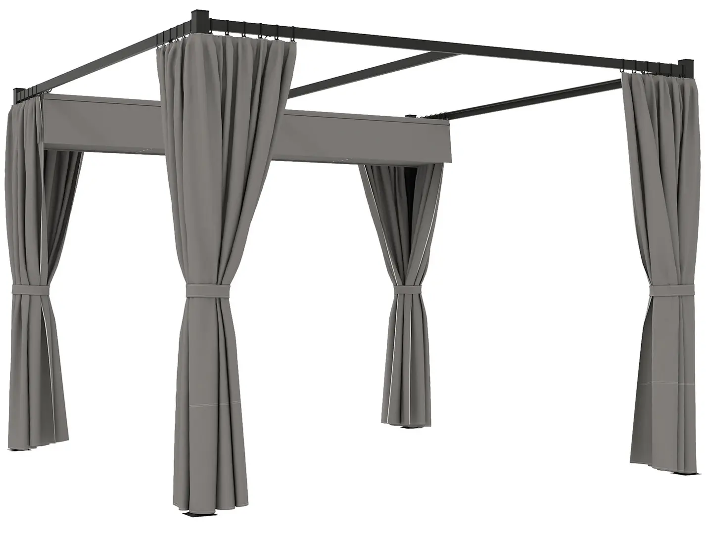 Пергола Outsunny 84C-441V00LG 3x3 (Light Grey)