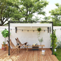 Pergola Outsunny 84C-470V00CW (Cream/Black) Thumb