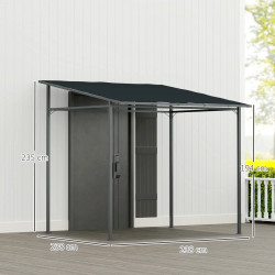 Pergola Outsunny 84C-539V00CG (Dark Grey) Thumb