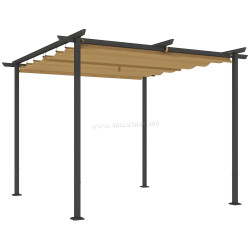 Pergola Outsunny 84C-560V00BG (Beige/Black)