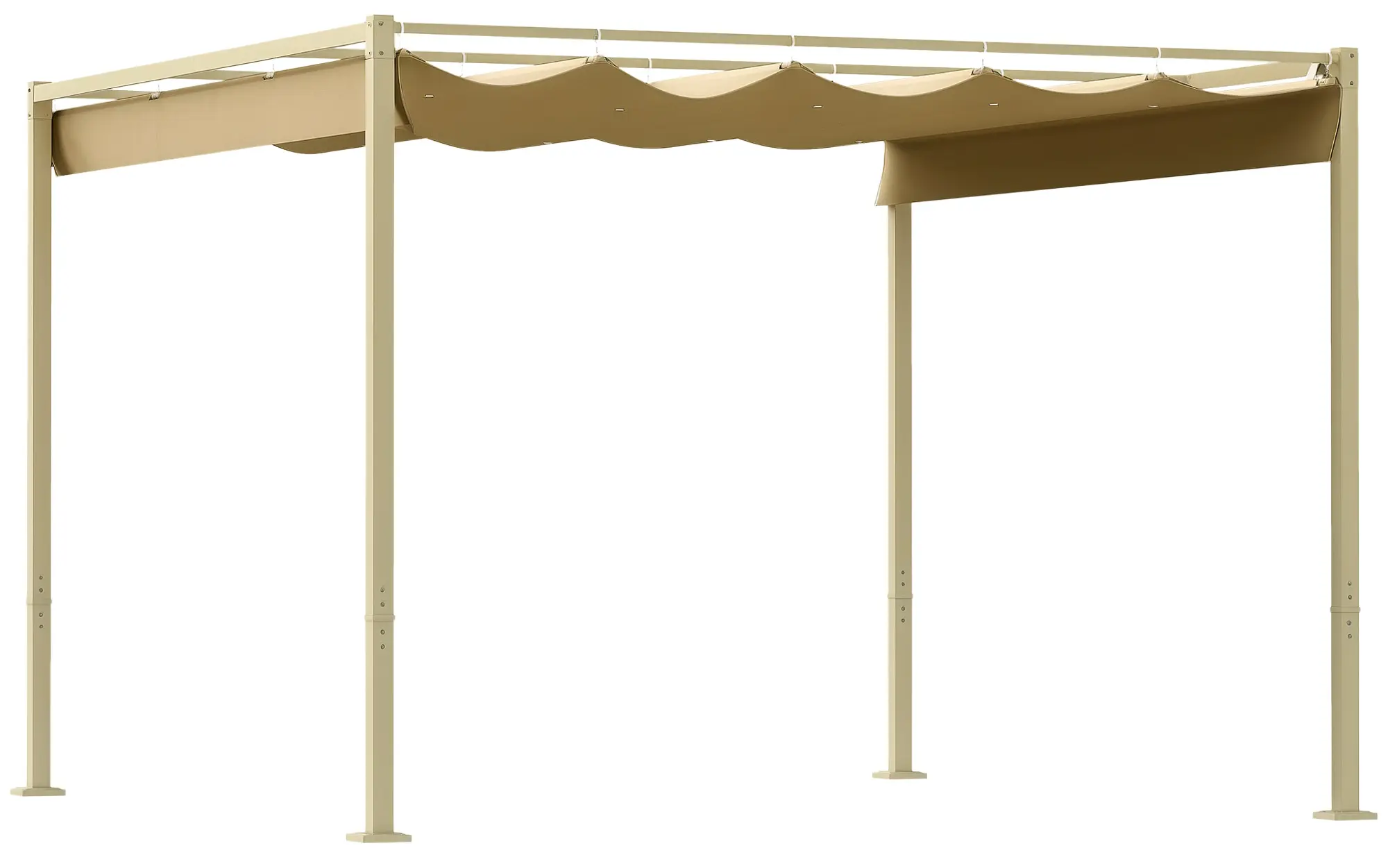 Пергола Outsunny 84C-564V00KK (Khaki) - 3