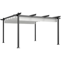 Пергола Outsunny 84C-567V00WT 3.9x3.9m (White) Thumb