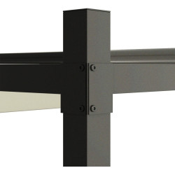 Пергола Outsunny 84C-570V00CW 3x3m (White Cream) Thumb