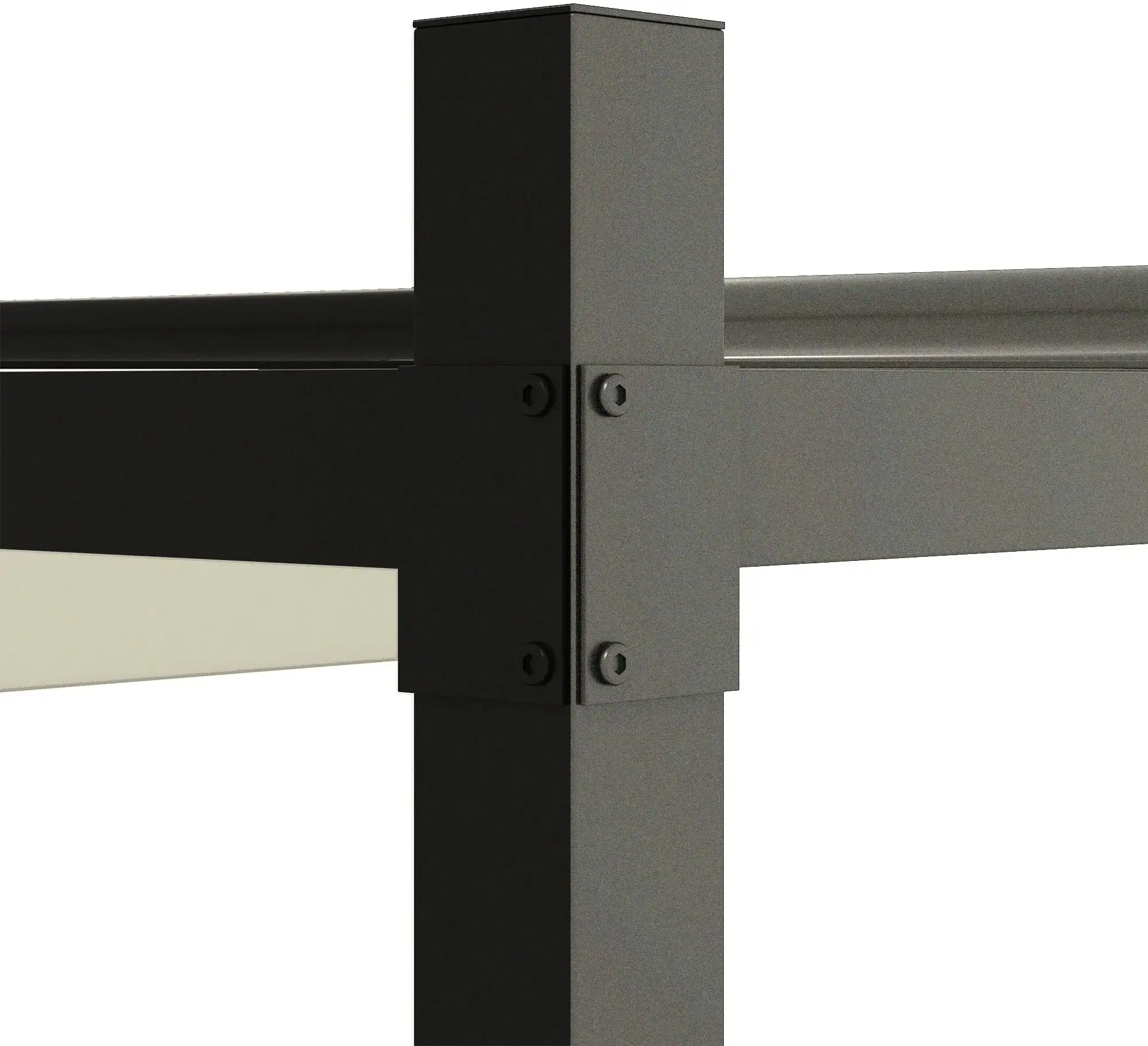 Пергола Outsunny 84C-570V00CW 3x3m (White Cream) - 3