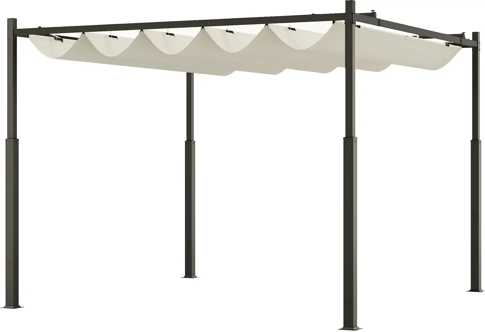 Пергола Outsunny 84C-570V00CW 3x3m (White Cream)